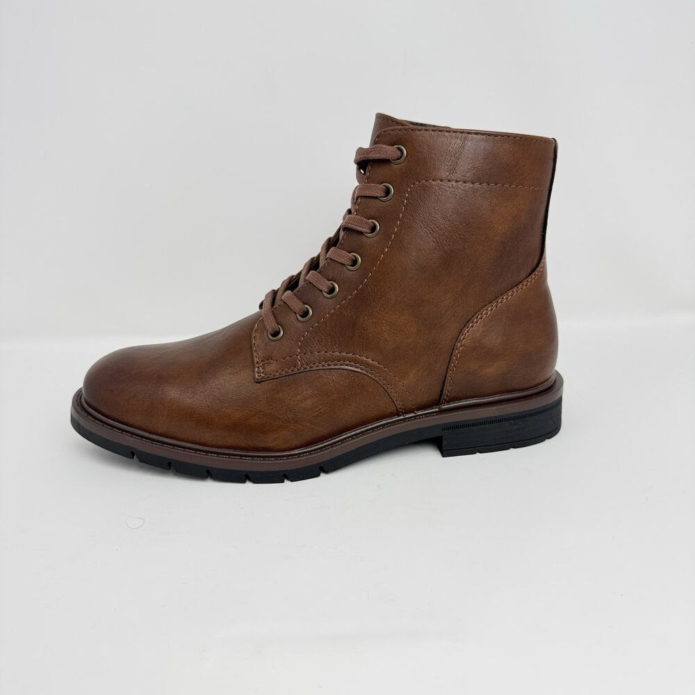 Frye & Co. Viper Men’s Size 9.5 M Brown Lace Up Side Zip Ankle Boots New
